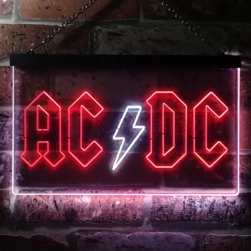 Ac/Dc Band Music Led Neon Sign 1