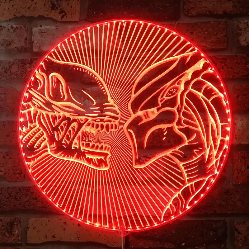 Alien Romulus Neon Led Sign With Dynamic Rgb Colors, Alien Movie Fans Gift 1