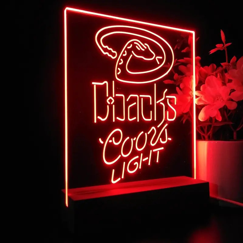 Arizona Diamondbacks Neon Sign Pub Bar Lamp 1