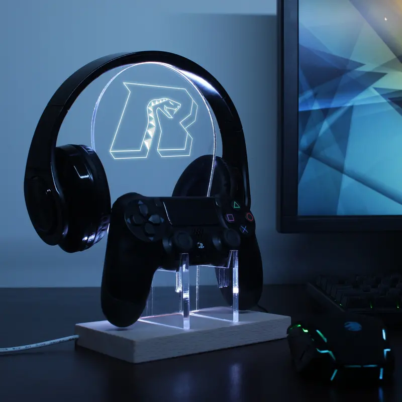 Arizona Rattlers Led Gaming Headset Controller Stand 1