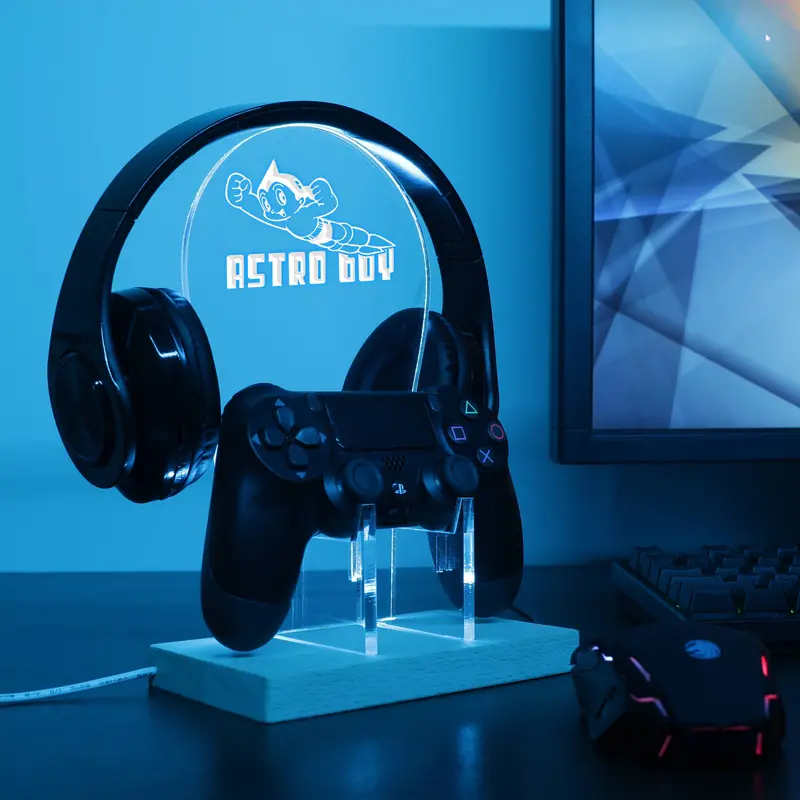 Astro Boy Led Gaming Headset Controller Stand 1