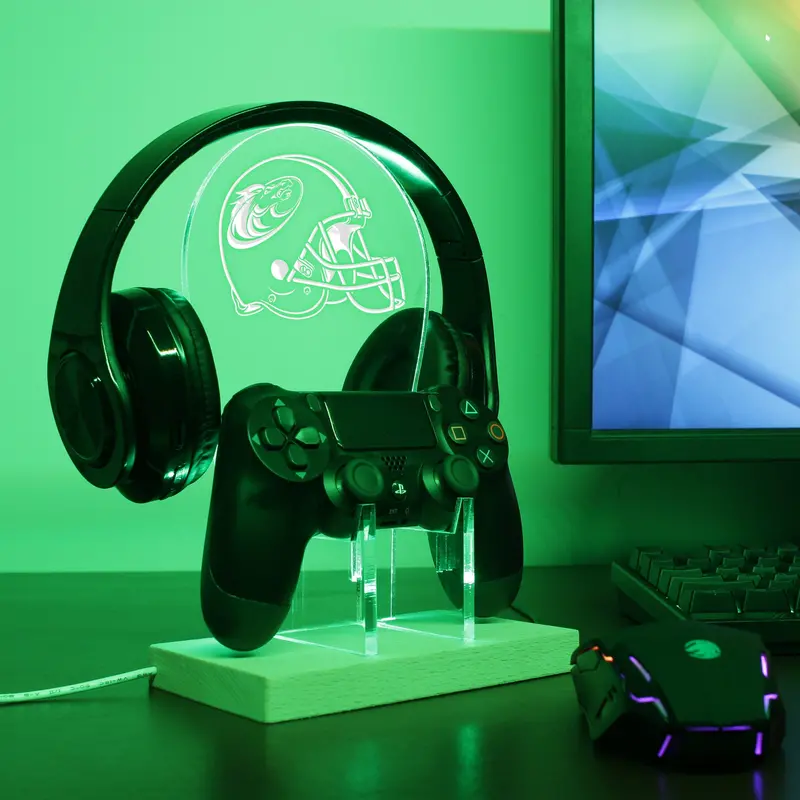 Austin Wranglers Helmet Led Gaming Headset Controller Stand 1
