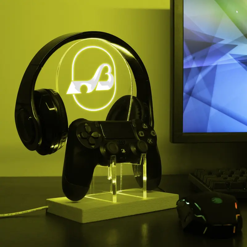 Baltimore Blades Led Gaming Headset Controller Stand 1