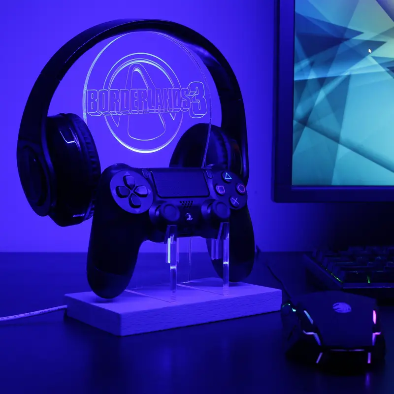 Borderlands 3 Led Gaming Headset Controller Stand 1