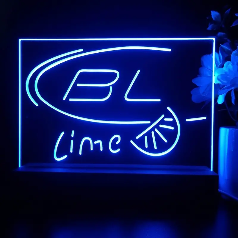 Bud Light Lime Neon Sign Pub Bar Lamp 1