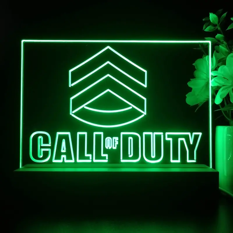 Call Of Duty Elite Neon Sign Game Room Lamp 1