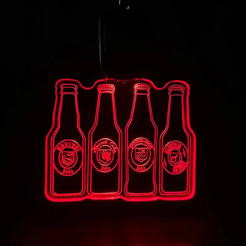 Call Of Duty Zombie Led Light Acrylic Keychain , Christmas Tree Ornament 1