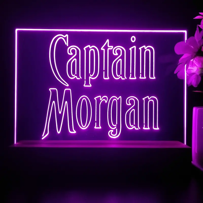 Captain Morgan Neon Sign Pub Bar Lamp 1