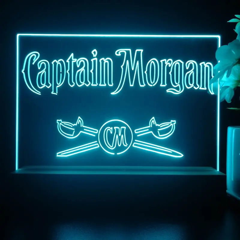 Captain Morgan Neon Sign Pub Bar Lamp 1