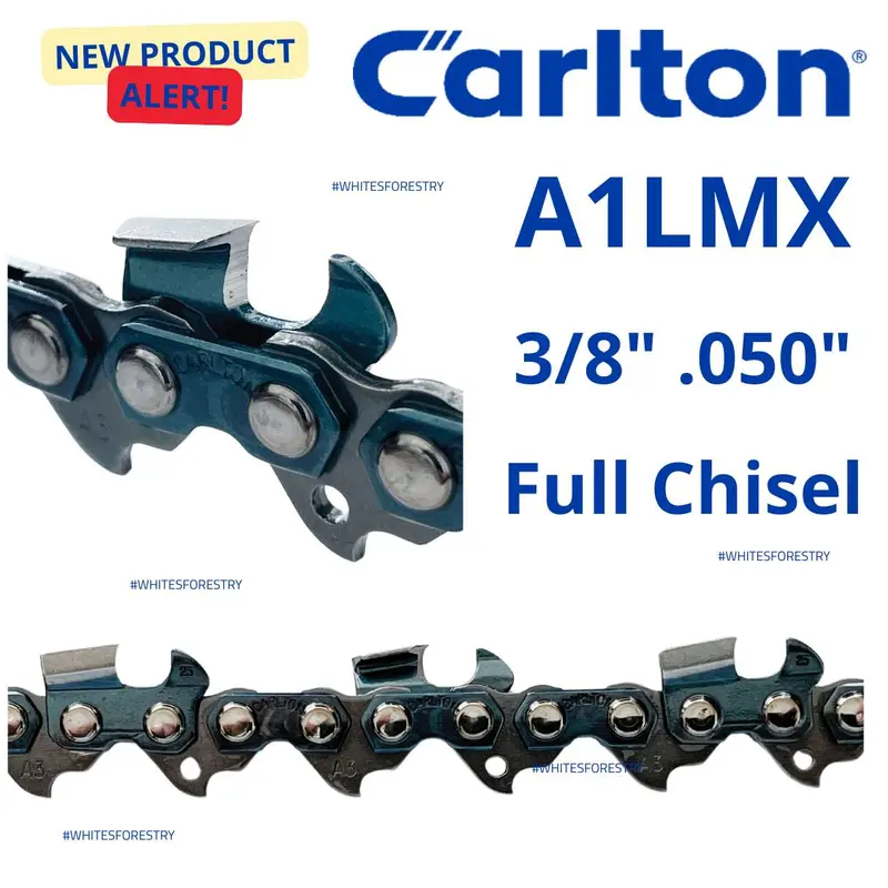 Carlton Chainsaw Chain 3/8" .050" A1lmx Full Chisel 1
