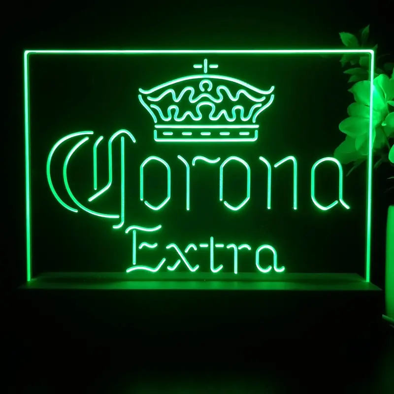 Corona Crown Extra Classic Neon Sign Pub Bar Lamp 1