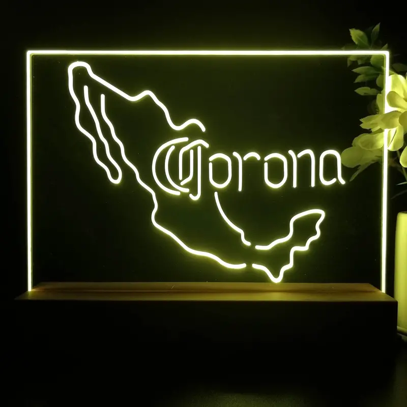 Corona Mexico Cerveza Neon Sign Pub Bar Lamp 1