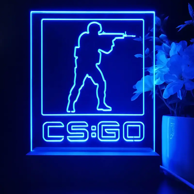Csgo Game Room Decor Led Sign Lamp Display 1