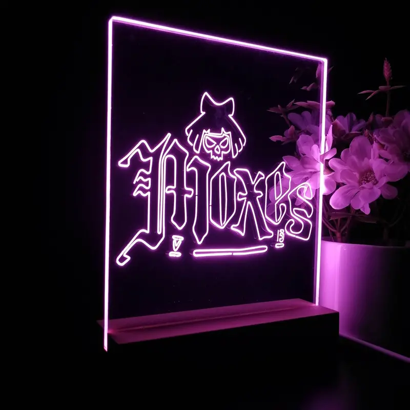 Cyberpunk 2077 Moxes Game Room Led Sign Lamp Display 1