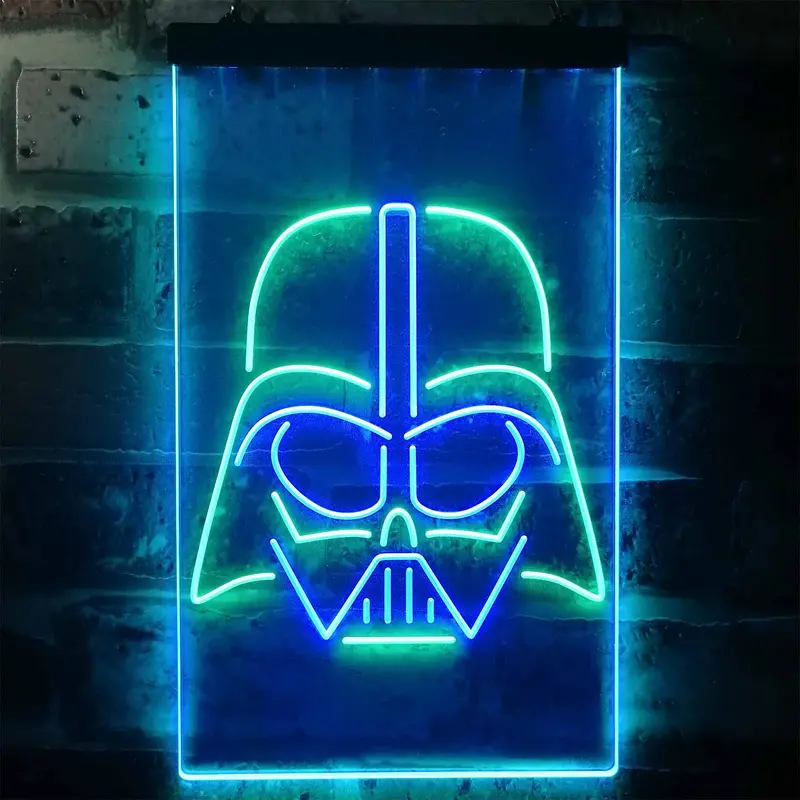 Darth Vader Face Led Neon Sign 1