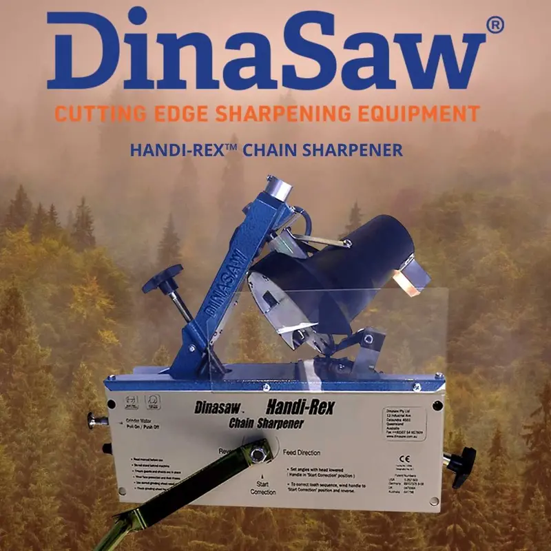 Dinasaw® Handi-Rex Semi Automatic Chain Sharpener 1
