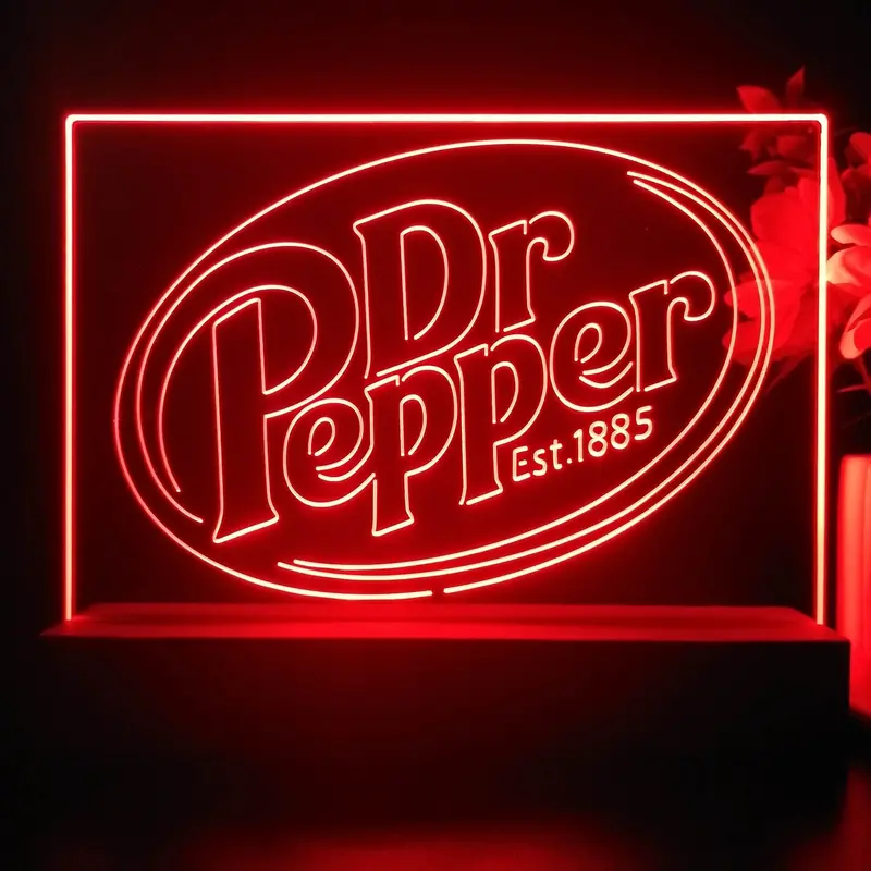 Dr Pepper Est 1885 Neon Sign Pub Bar Decor Lamp 1