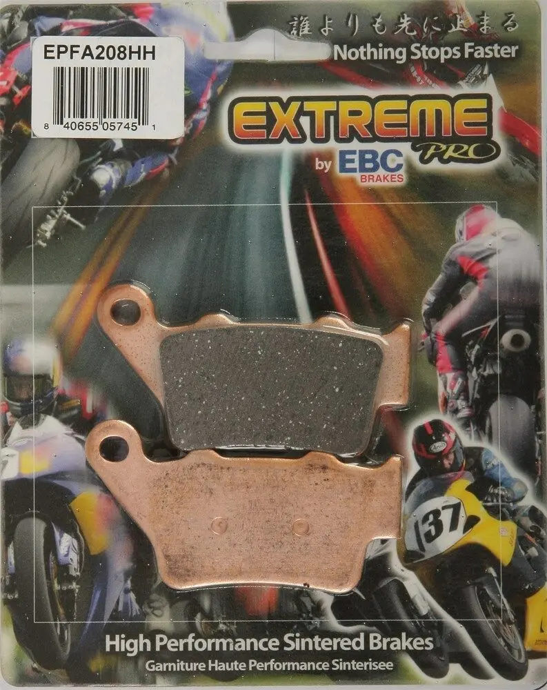Ebc - Epfa208hh - Extreme Performance Brake Pads (Fast Street & Trackday) 1