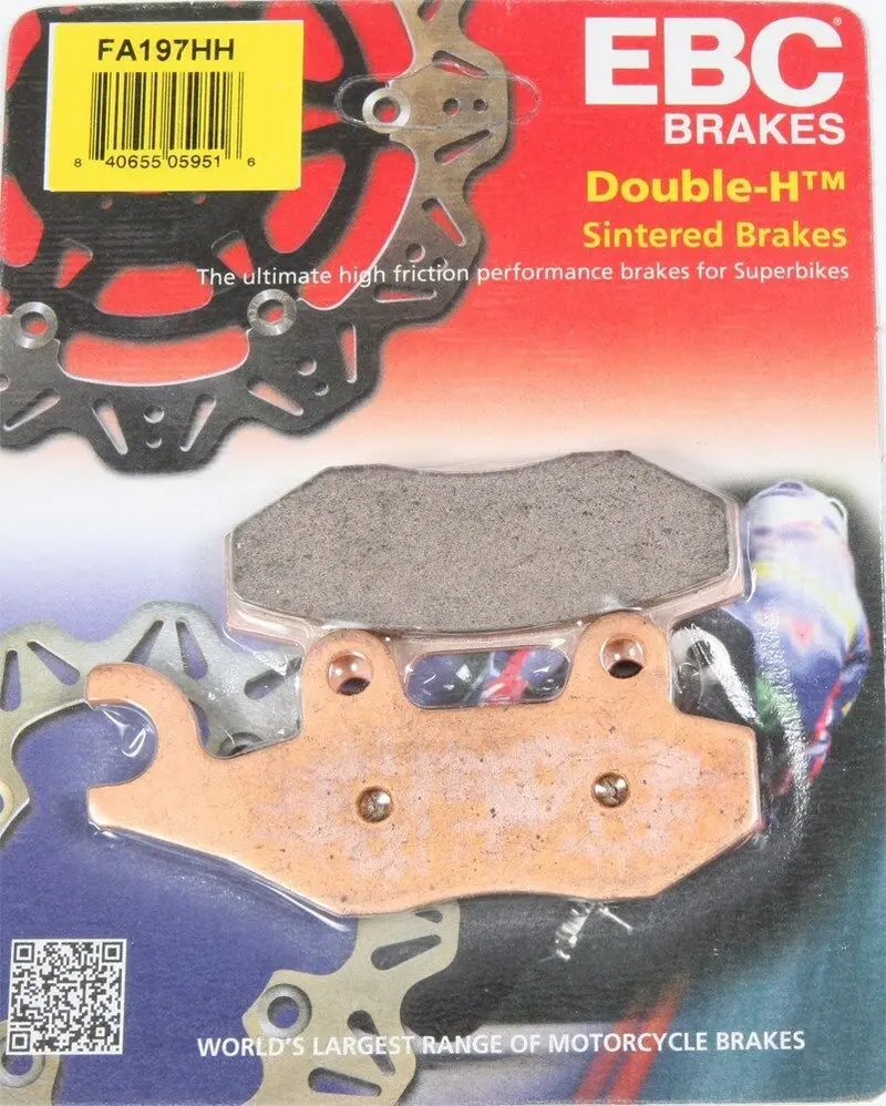 Ebc - Fa197hh - Double-H Sintered Brake Pads - Made In Usa 1
