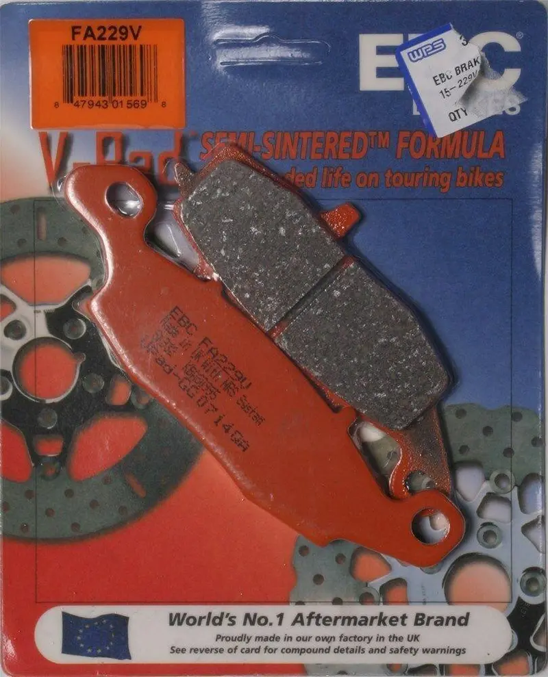 Ebc Fa229v Touring Bike Semi-Sintered V Brake Pads 1