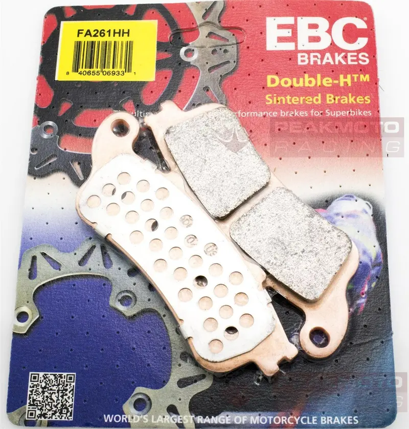 Ebc - Fa261hh - Double-H Sintered Brake Pads - Made In Usa 1