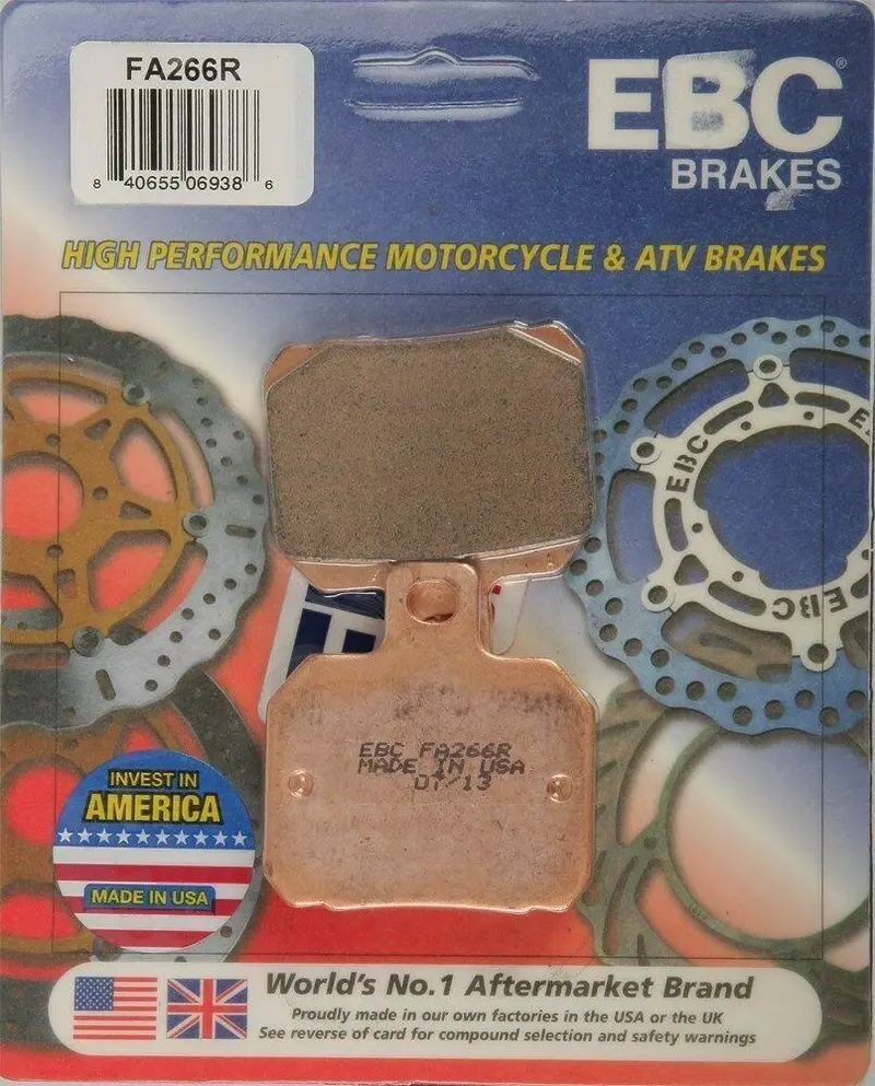 Ebc - Fa266r - R Series Sintered Brake Pads - Made In Usa 1