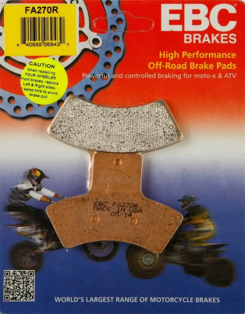 Ebc - Fa270r - R Series Sintered Brake Pads - Made In Usa 1