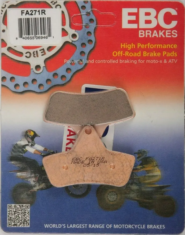 Ebc - Fa271r - R Series Sintered Brake Pads - Made In Usa 1
