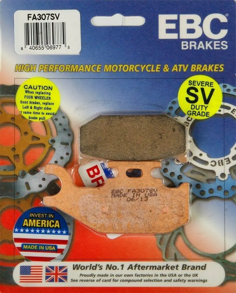 Ebc Fa307sv Sv Series Severe Duty Brake Pads (Made In Usa) 1