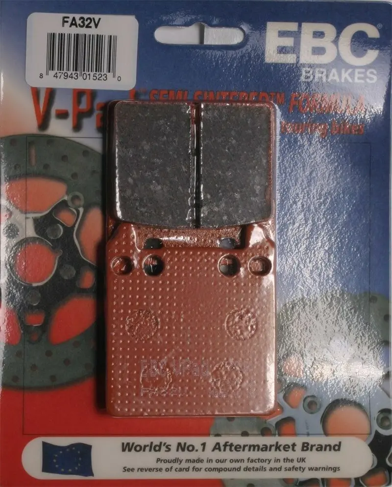 Ebc Fa32v Touring Bike Semi-Sintered V Brake Pads 1