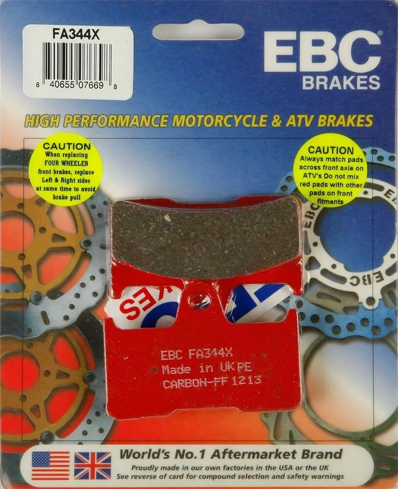 Ebc - Fa344x - X Series Carbon Brake Pads 1