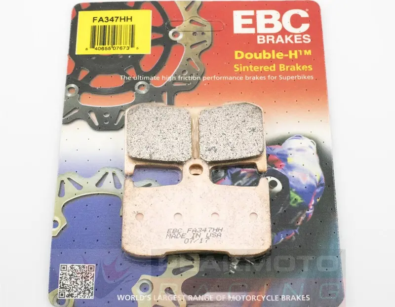 Ebc - Fa347hh - Double-H Sintered Brake Pads - Made In Usa 1