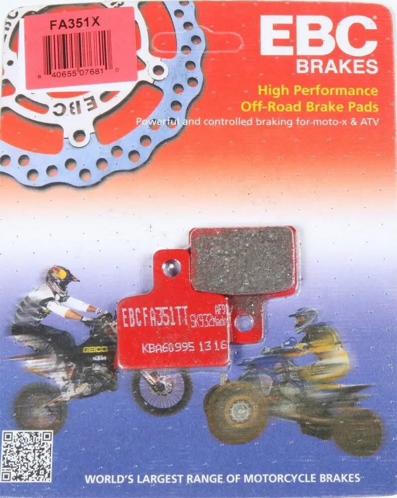 Ebc - Fa351x - X Series Carbon Brake Pads 1