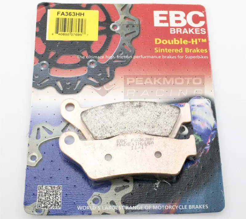 Ebc - Fa363hh - Double-H Sintered Brake Pads - Made In Usa 1