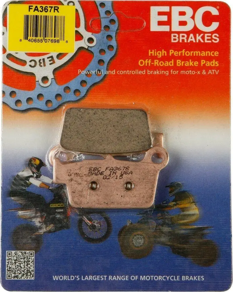 Ebc - Fa367r - R Series Sintered Brake Pads - Made In Usa 1