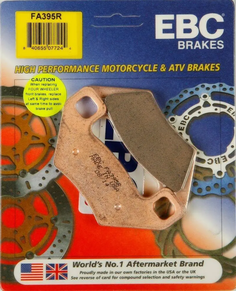 Ebc - Fa395r - R Series Sintered Brake Pads - Made In Usa 1