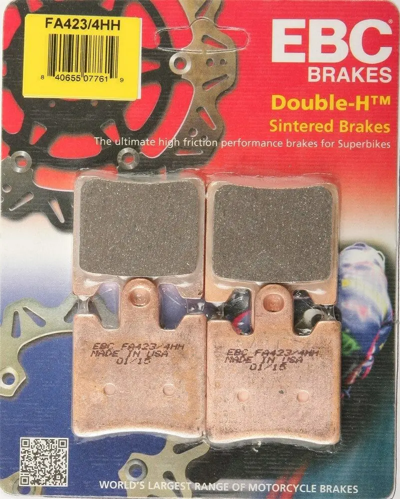 Ebc - Fa423/4Hh - Double-H Sintered Brake Pads - Made In Usa 1