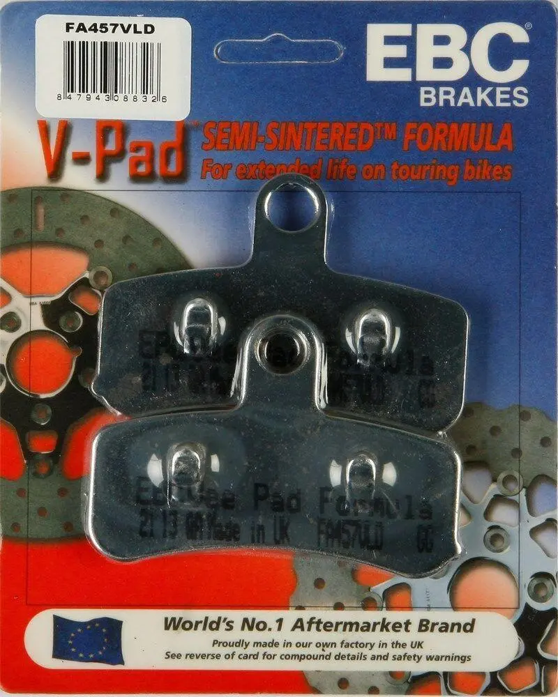Ebc - Fa457vld - Vld Limited Edition Chrome Backed Brake Pads 1