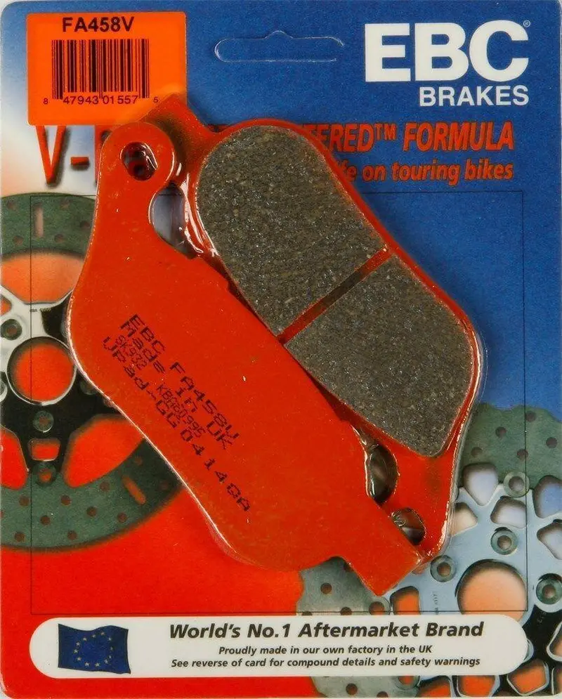 Ebc Fa458v Touring Bike Semi-Sintered V Brake Pads 1