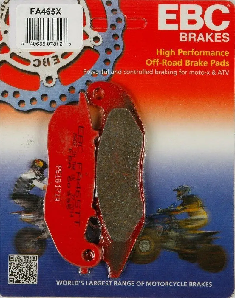 Ebc - Fa465x - X Series Carbon Brake Pads Honda Crf250l 2013-2016  Front 1