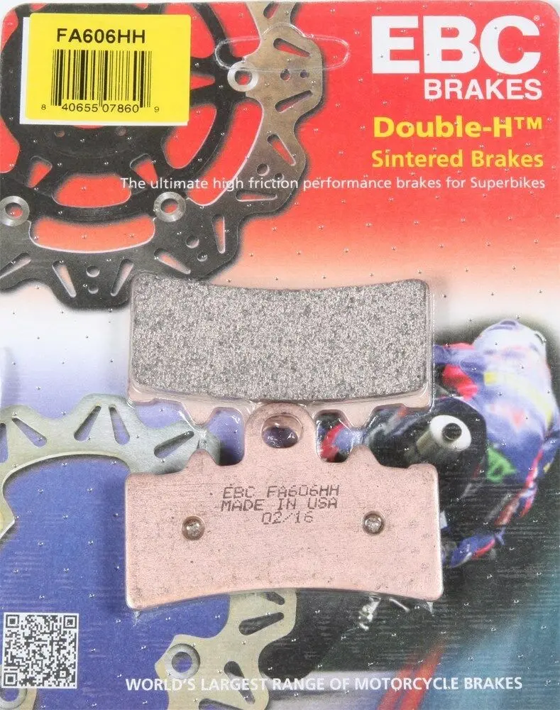 Ebc - Fa606hh - Organic Brake Pads - Made In Usa 1