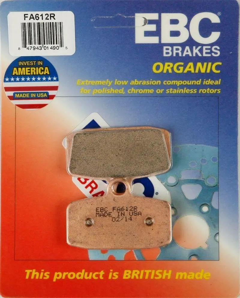 Ebc - Fa612r - R Series Sintered Brake Pads - Made In Usa 1