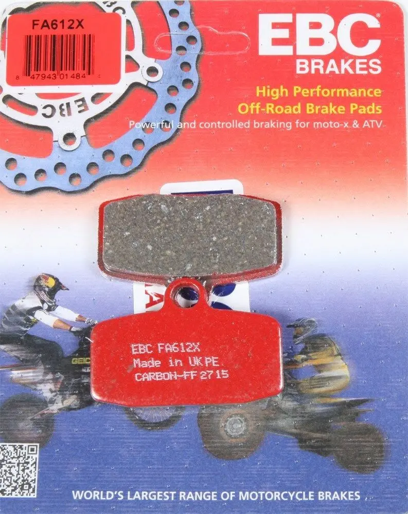 Ebc - Fa612x - X Series Carbon Brake Pads Ktm 85Sx 85 Sx 2012-2016 Front 1