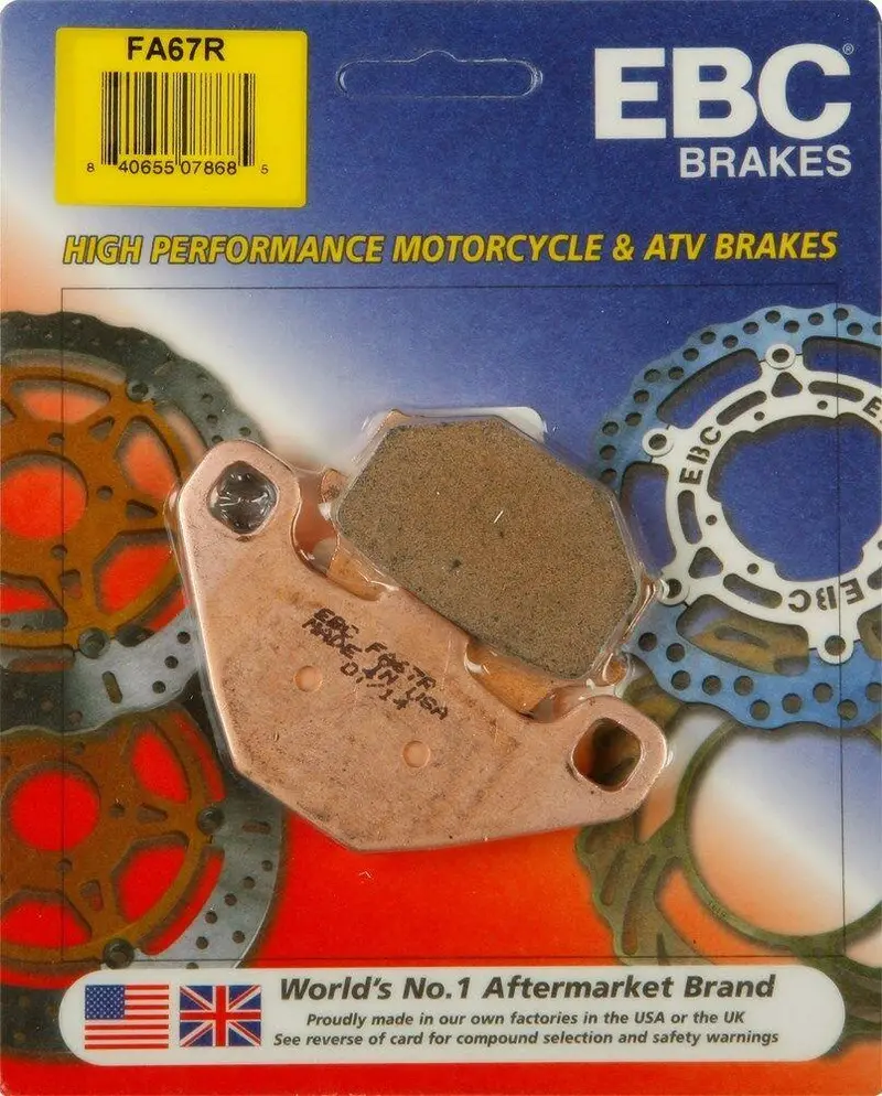 Ebc - Fa67r - R Series Sintered Brake Pads - Made In Usa 1
