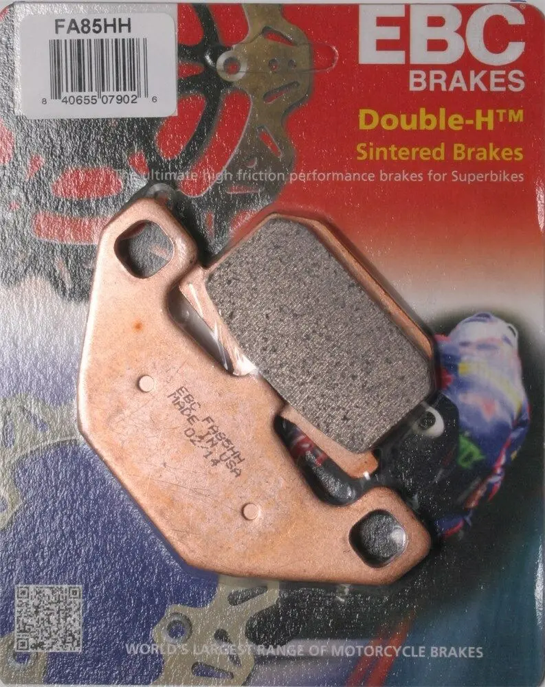 Ebc - Fa85hh - Double-H Sintered Brake Pads - Made In Usa 1