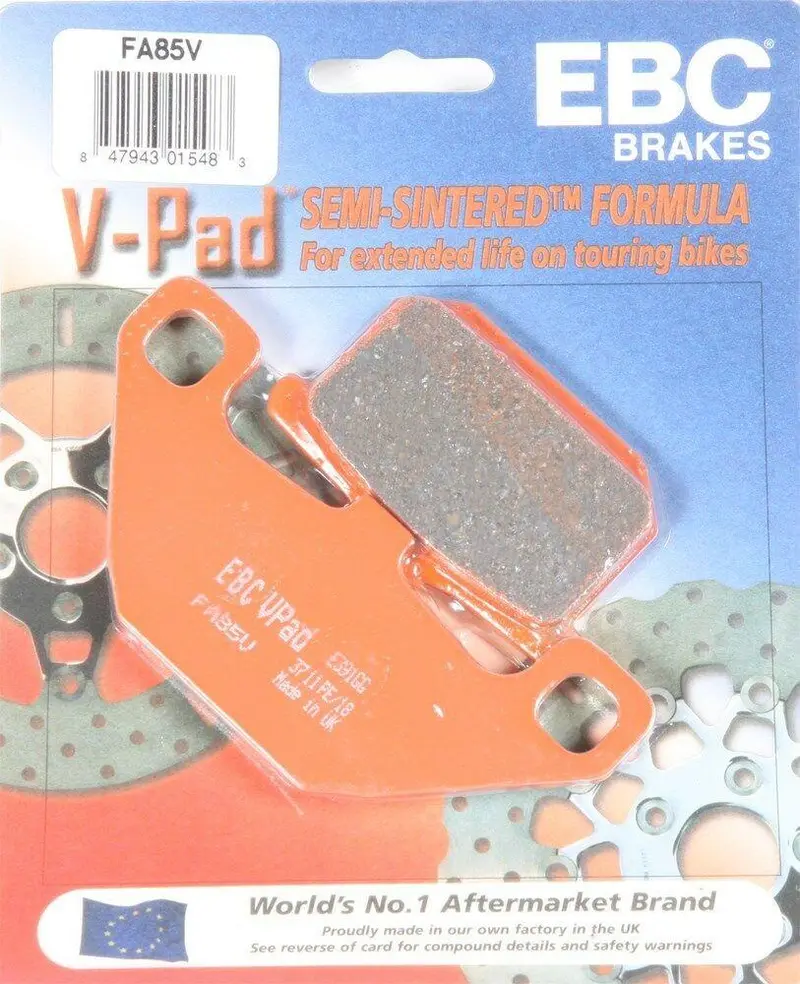 Ebc Fa85v Touring Bike Semi-Sintered V Brake Pads 1