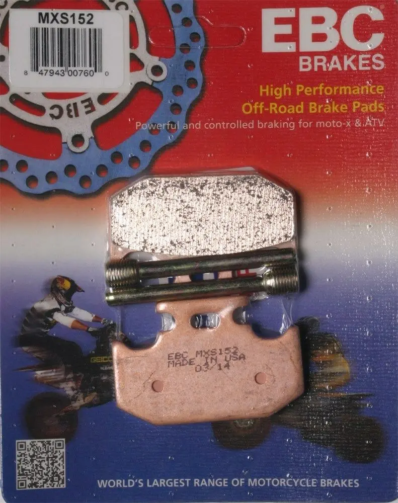 Ebc - Mxs152 - Mxs Series Race Sintered Brake Pads 1