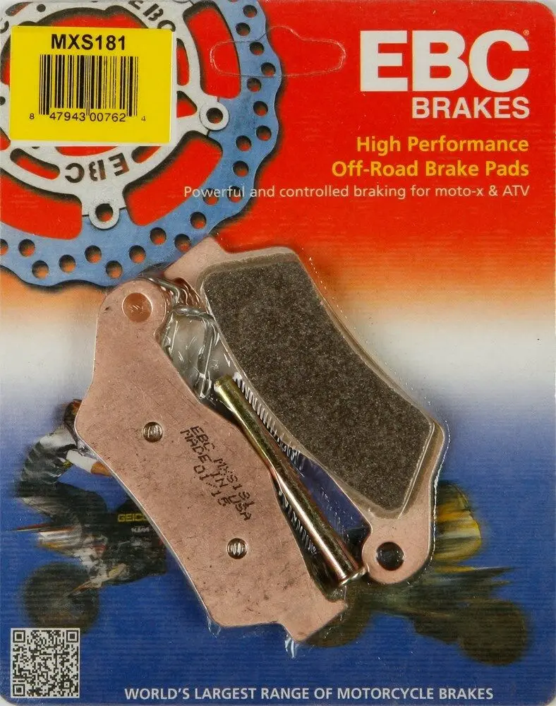 Ebc - Mxs181 - Mxs Series Race Sintered Brake Pads 1