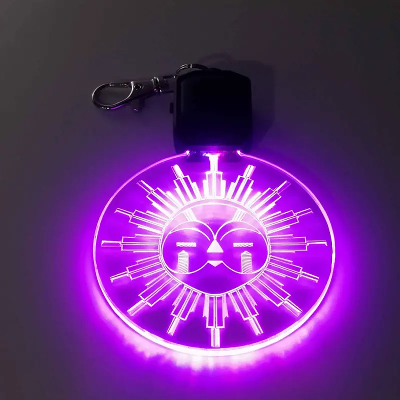 Esquie Expedition 33 Led Light Acrylic Keychain , Christmas Tree Ornament 1