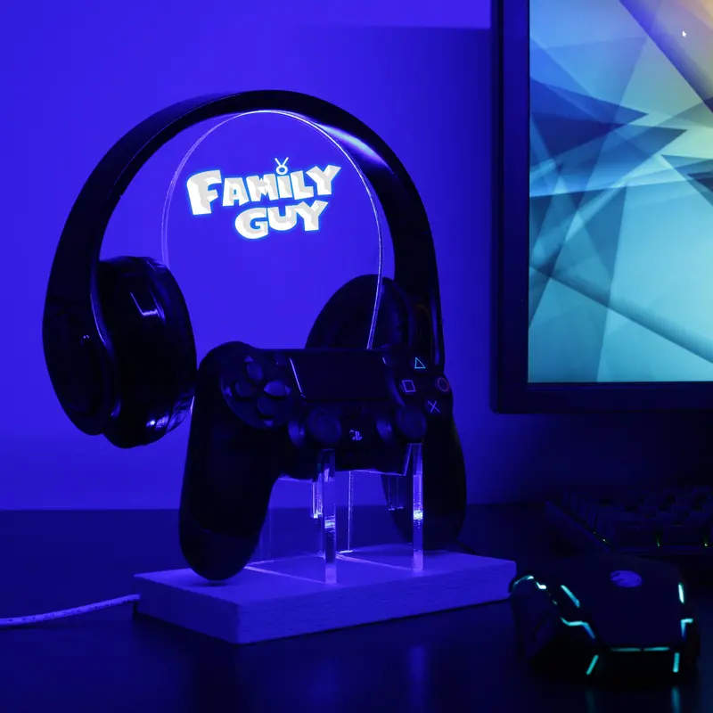 Family Guy Led Gaming Headset Controller Stand 1